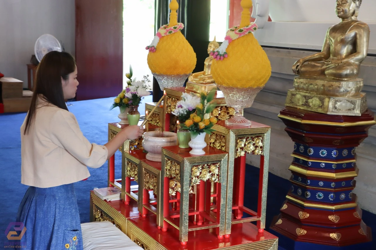 The Planning Division Organized a Project to Strengthen Ethics and Good Governance in the Organization and Continued the Tradition of Offering Candle for Buddhist Lent