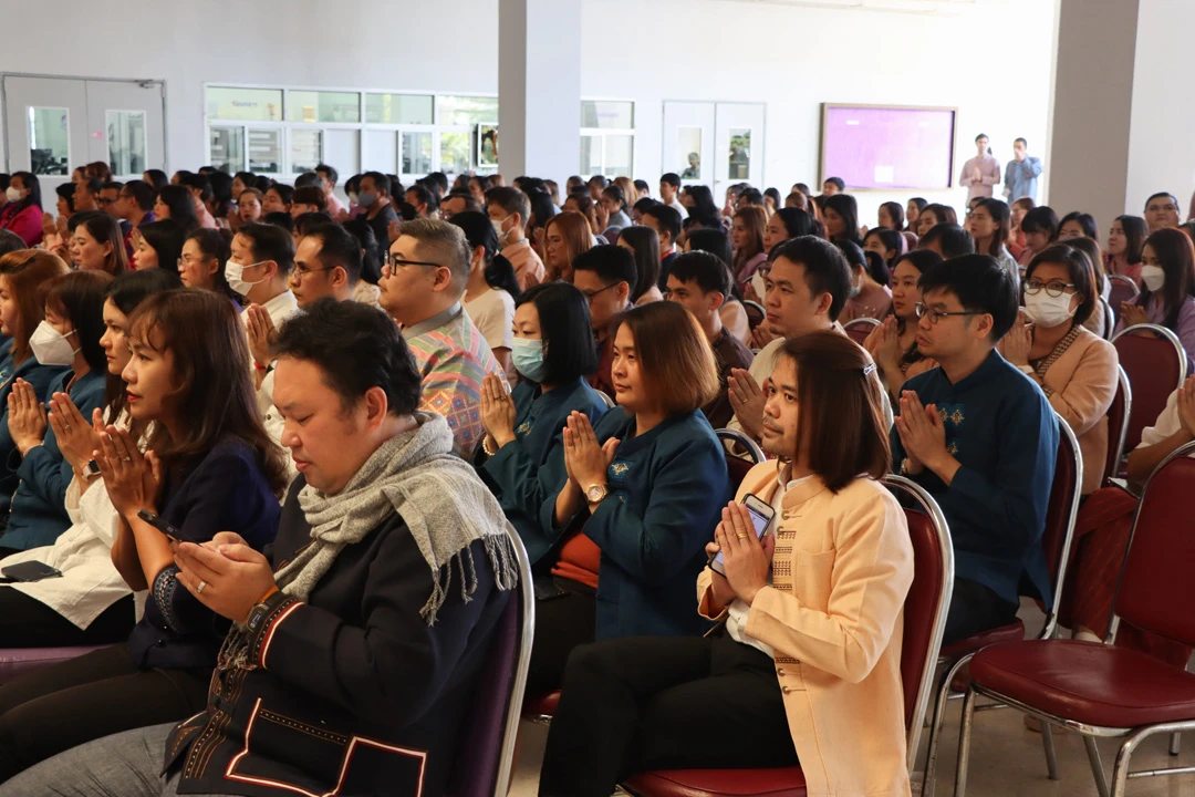 The Planning Division Participates in the New Year's Blessing Ceremony "Huem Boon, Khun Pee Mai, Hoi Duang Jai Jao UP" for the Year 2024