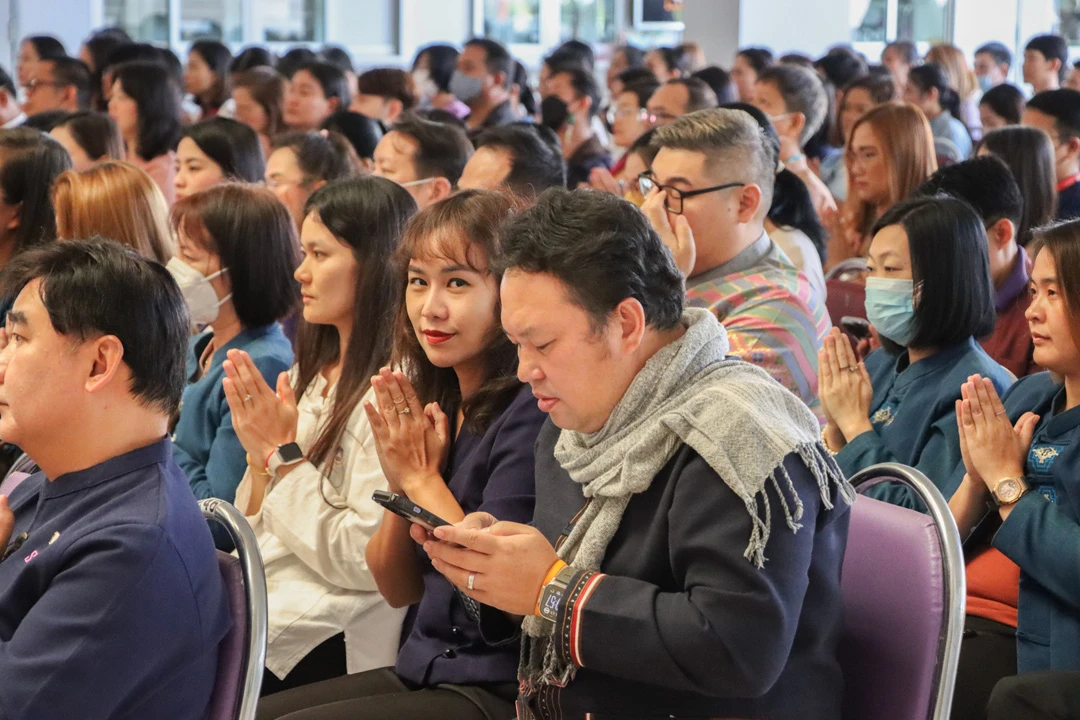 The Planning Division Participates in the New Year's Blessing Ceremony "Huem Boon, Khun Pee Mai, Hoi Duang Jai Jao UP" for the Year 2024