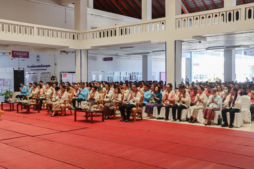 The Planning Division Participates in the New Year's Blessing Ceremony "Huem Boon, Khun Pee Mai, Hoi Duang Jai Jao UP" for the Year 2024