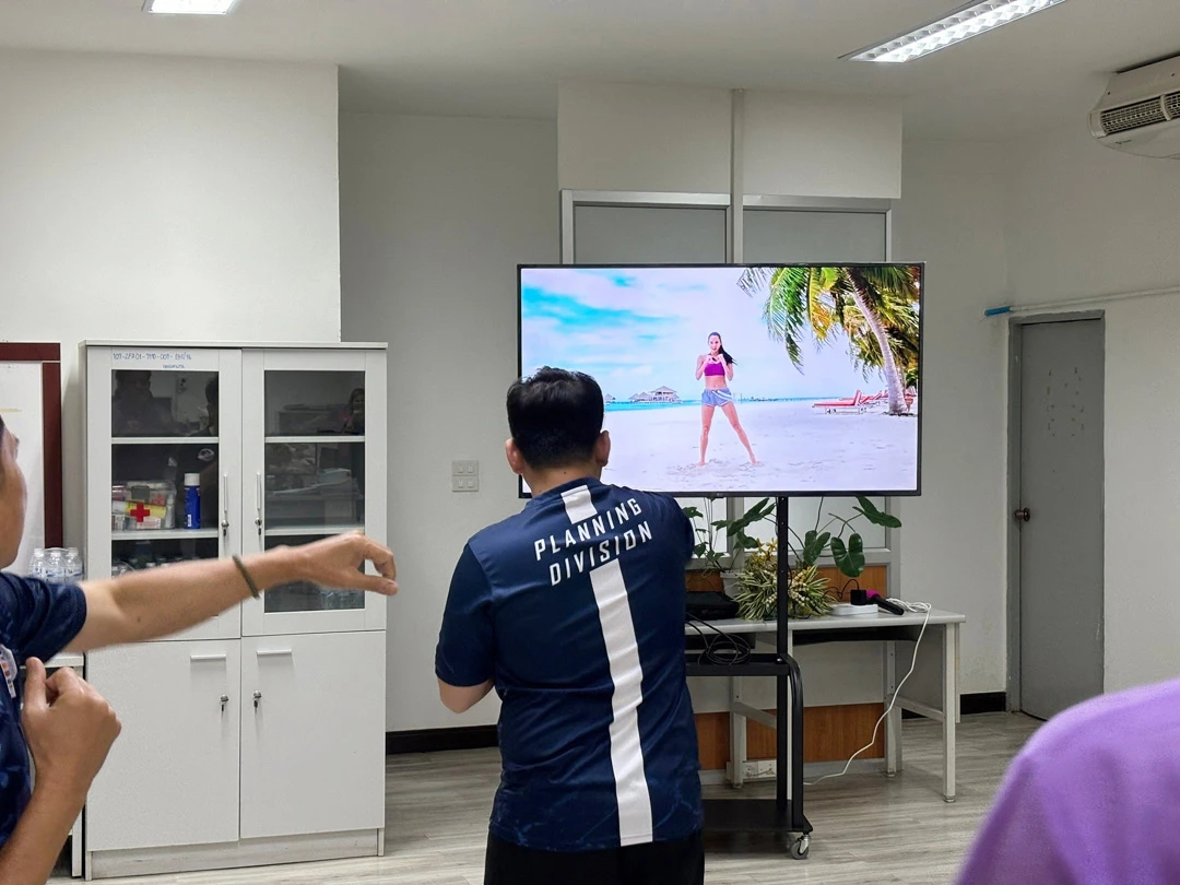 Planning Division Organizes Aerobic Dance Activity (March Edition) for the "Good Health and Well-Being: BMI Challenge" Project