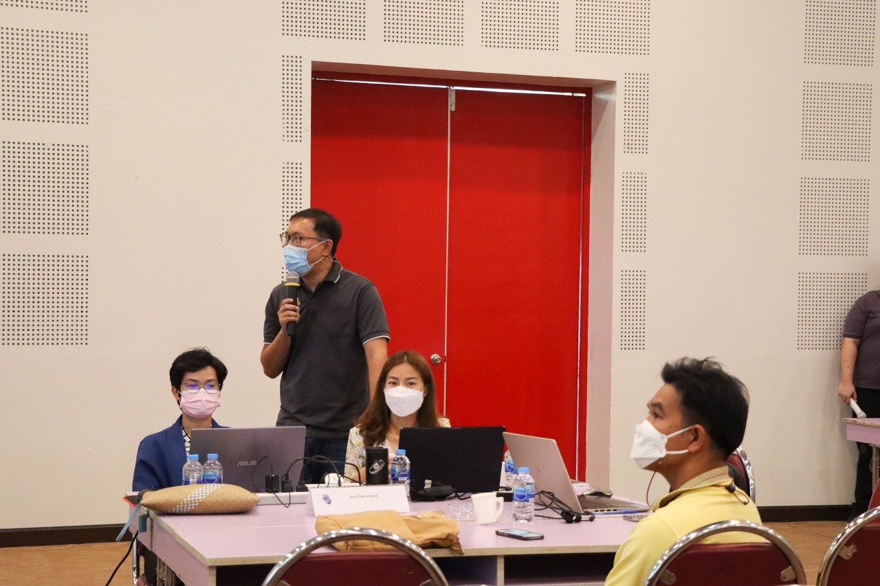 Department of Planning, University of Phayao Organize training courses “Workshop to Understand Criteria and Link to Organizational Outline and Related Outcomes” from May 30 – June 1, 2022.