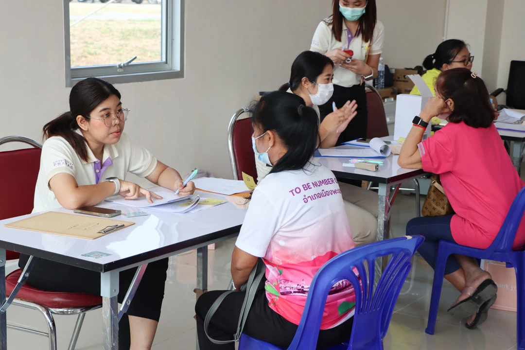 Kick-off Event for the 2024 Fiscal Year Project under the Readiness Plan for an Aging Society at the University of Phayao