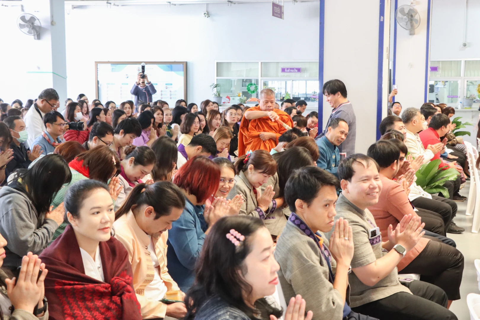 The Planning Division of the University of Phayao Participates in the New Year Merit-Making Ceremony for 2025