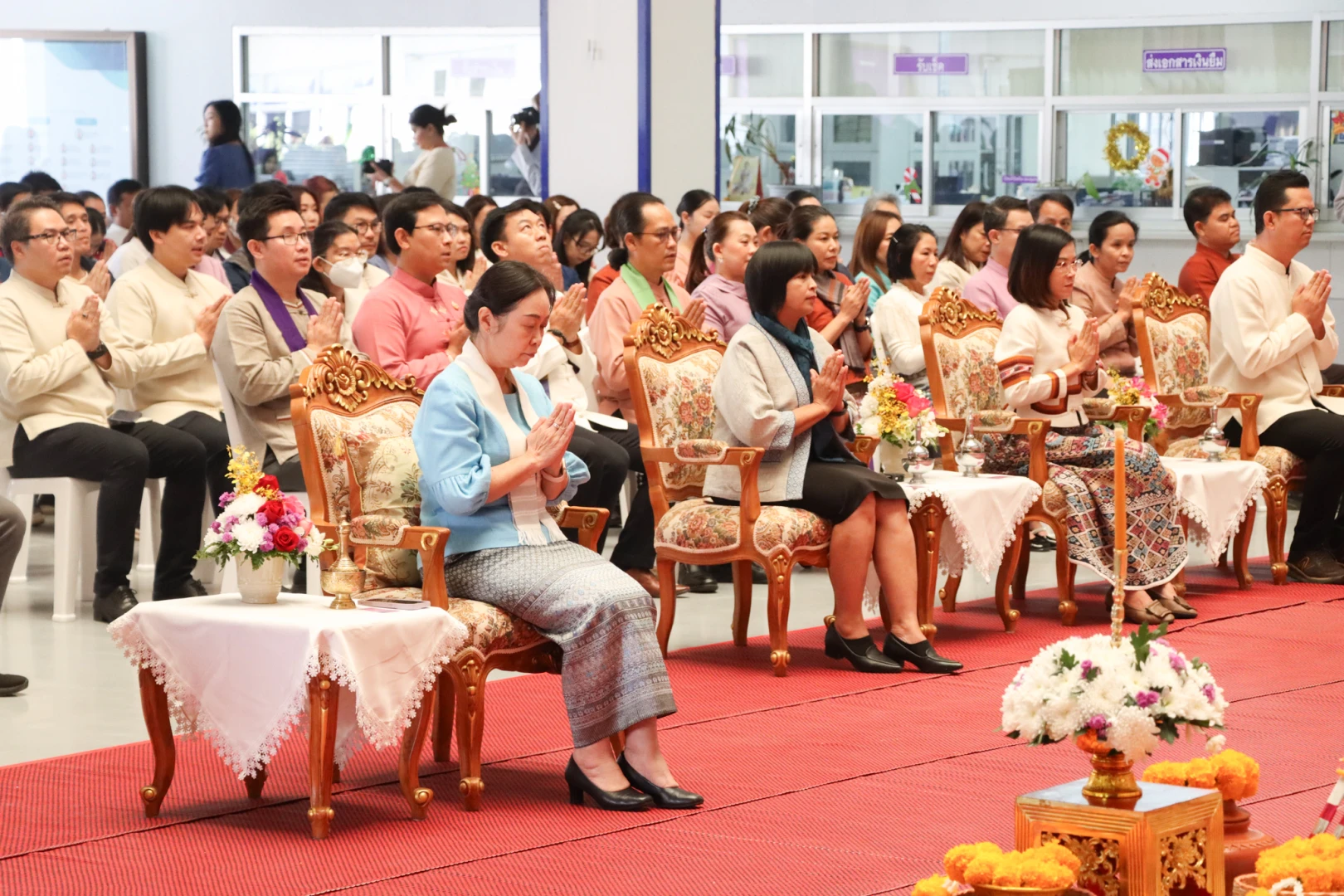 The Planning Division of the University of Phayao Participates in the New Year Merit-Making Ceremony for 2025