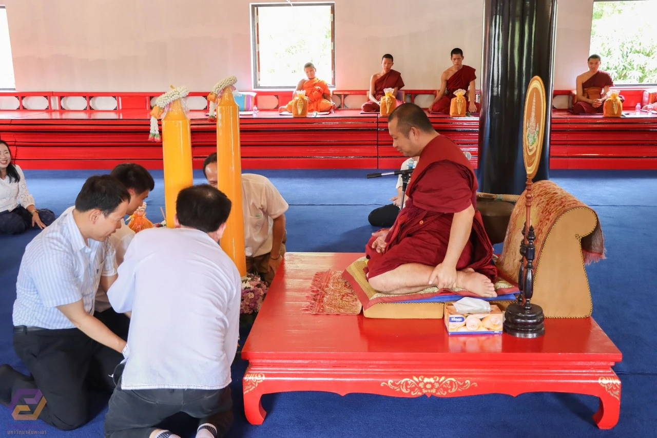 The Planning Division Organized a Project to Strengthen Ethics and Good Governance in the Organization and Continued the Tradition of Offering Candle for Buddhist Lent