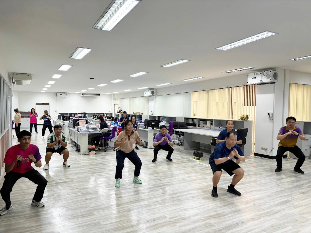 Planning Division Organizes Aerobic Dance Activity (March Edition) for the "Good Health and Well-Being: BMI Challenge" Project