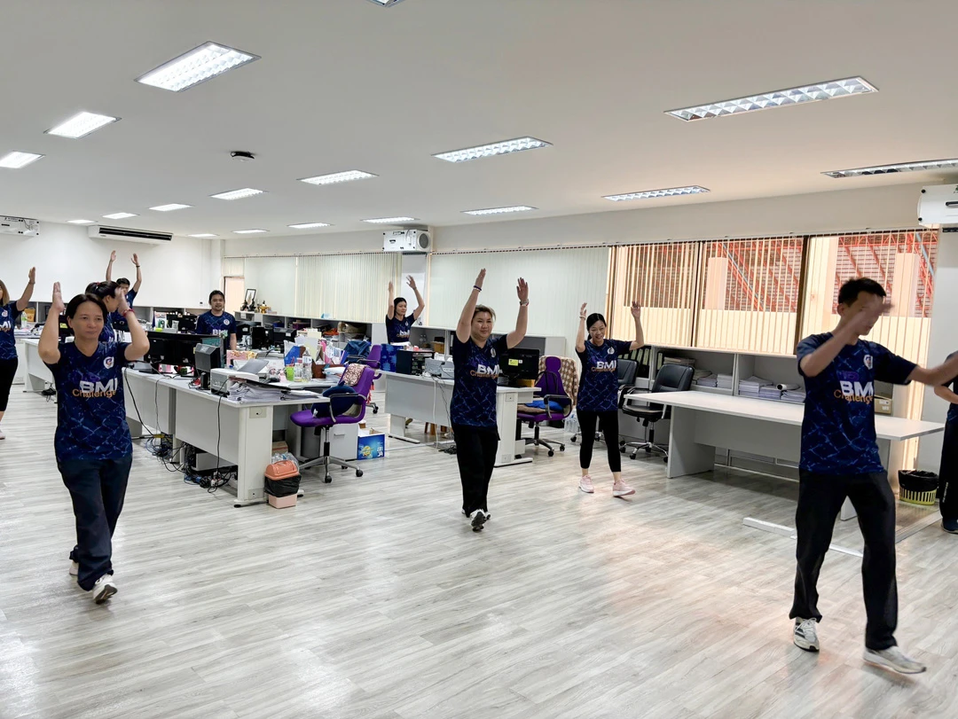 Planning Division Organizes Aerobic Dance Activity (May Edition) as Part of the Good Health and Well-Being: BMI Challenge Project