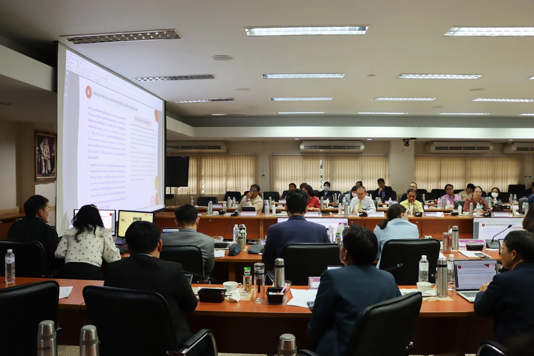 The University of Phayao held its 11th meeting of the Risk Management, Internal Control, and Transparency Committee (1/2567) on February 12, 2024. The meeting, organized by the Planning Division, focused on promoting the No Gift Policy in official duties and reviewing the University’s Integrity and Transparency Assessment (ITA) data for the fiscal year 2024.