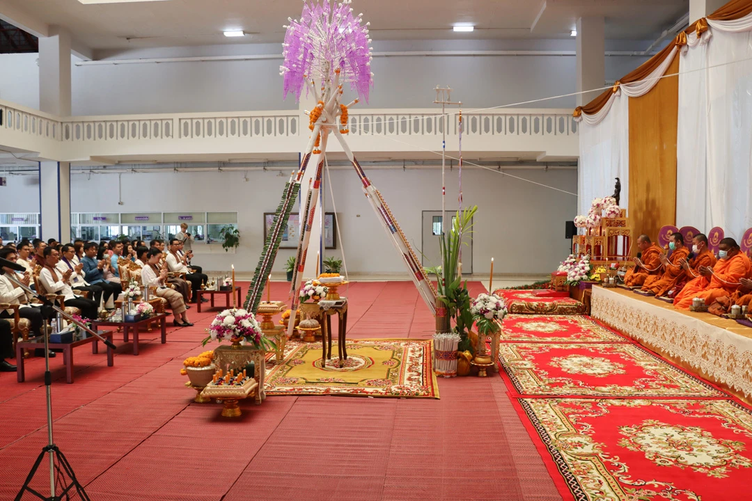 The Planning Division Participates in the New Year's Blessing Ceremony "Huem Boon, Khun Pee Mai, Hoi Duang Jai Jao UP" for the Year 2024