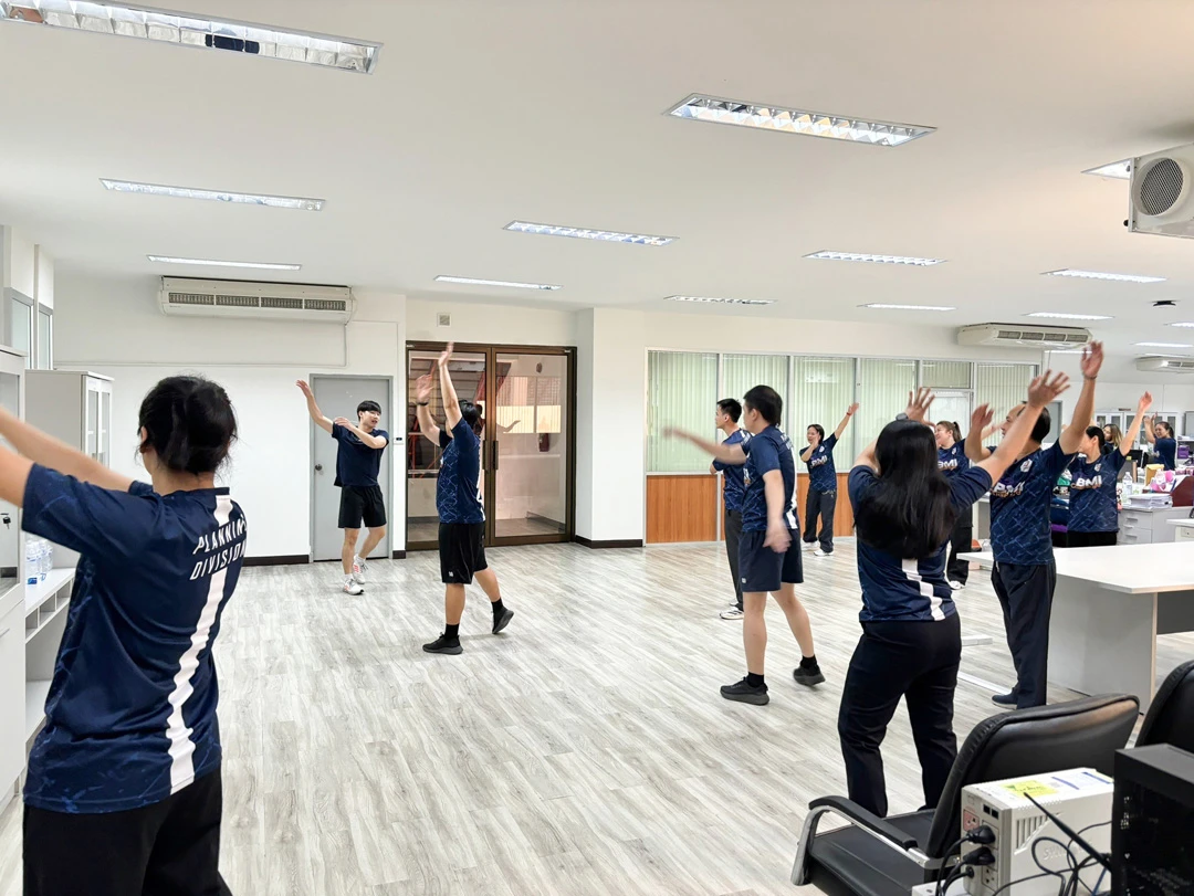 Planning Division Organizes Aerobic Dance Activity (May Edition) as Part of the Good Health and Well-Being: BMI Challenge Project