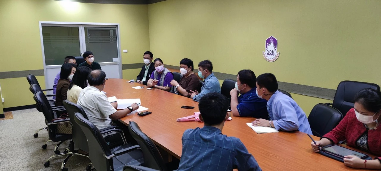 Phayao University and the Phayao Provincial Cultural Office Hold a Meeting to Prepare for the “Annual Ceremony of the Phra That Jom Thong Robe Procession” for 2023