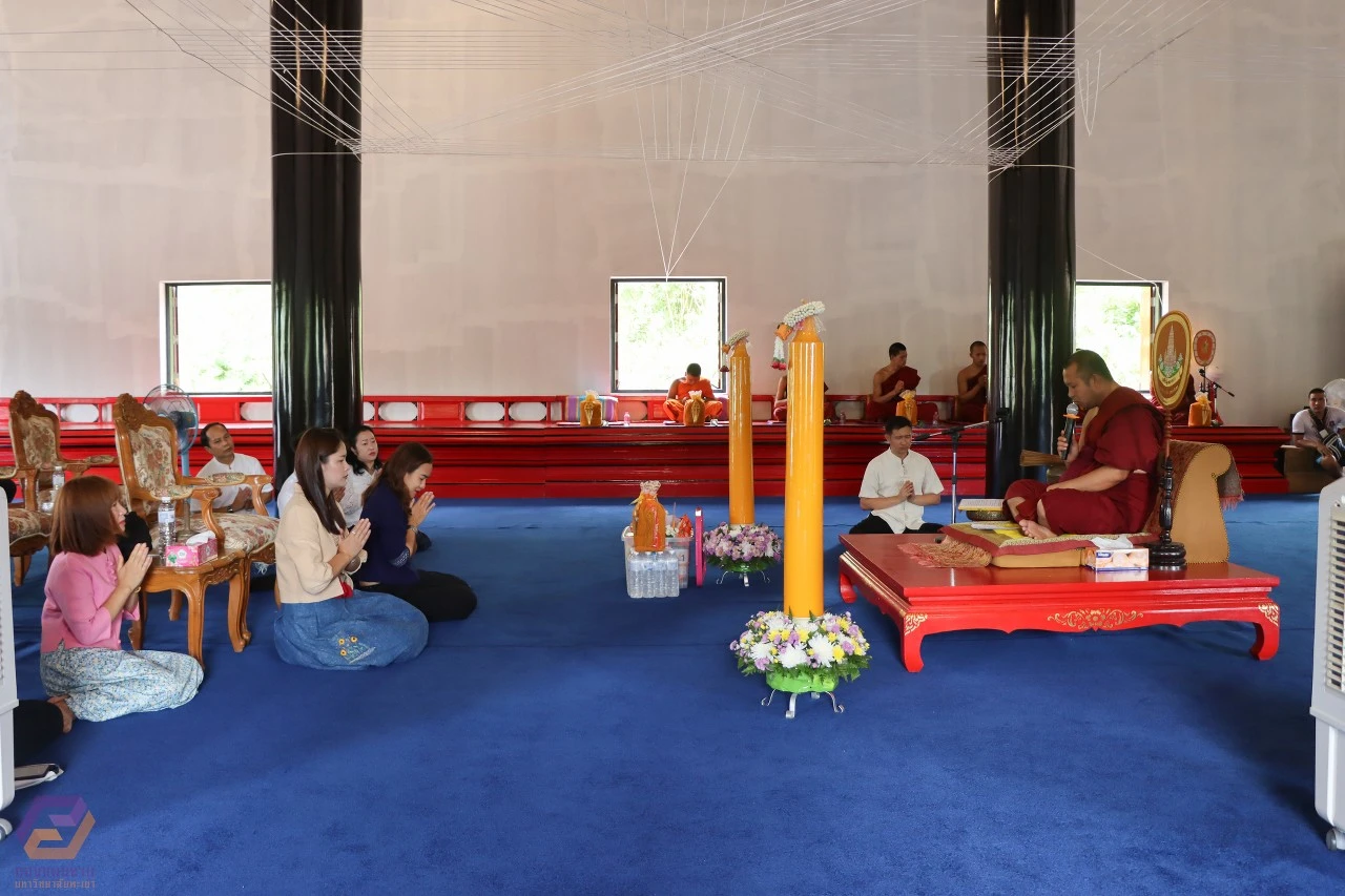 The Planning Division Organized a Project to Strengthen Ethics and Good Governance in the Organization and Continued the Tradition of Offering Candle for Buddhist Lent