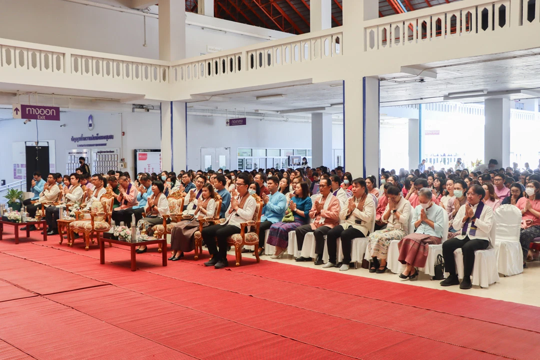 The Planning Division Participates in the New Year's Blessing Ceremony "Huem Boon, Khun Pee Mai, Hoi Duang Jai Jao UP" for the Year 2024