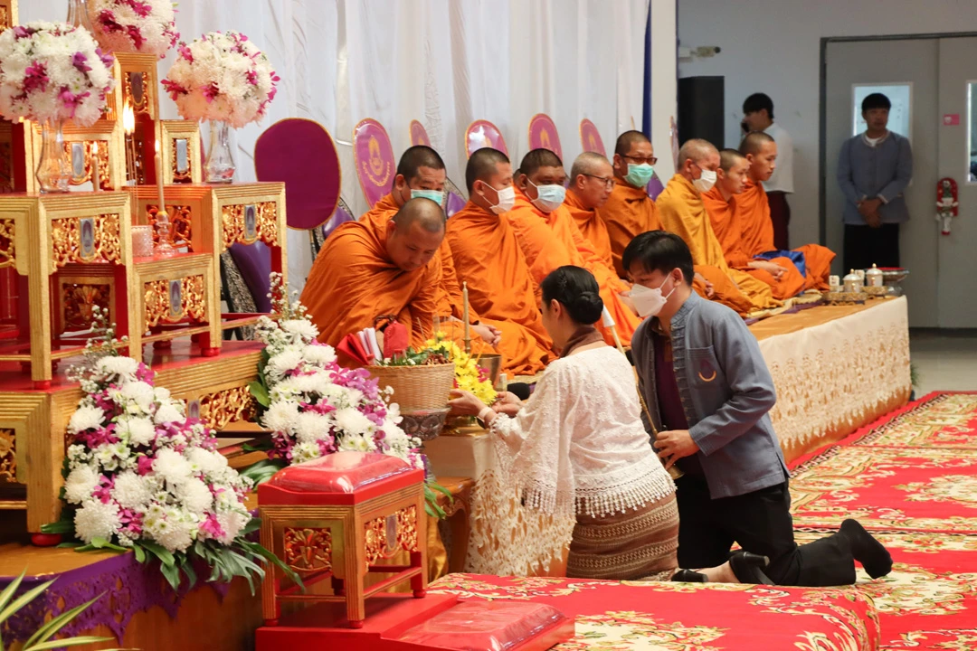 The Planning Division Participates in the New Year's Blessing Ceremony "Huem Boon, Khun Pee Mai, Hoi Duang Jai Jao UP" for the Year 2024