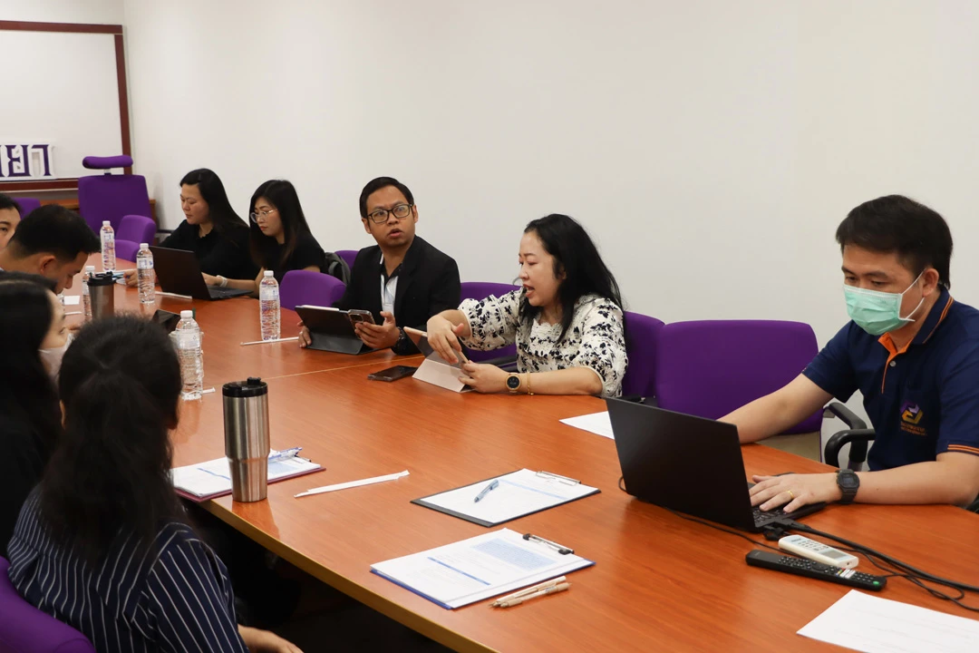 Planning Division Holds Meeting to Review and Update ITA Public Disclosure Data for University of Phayao for Fiscal Year 2024, in Collaboration with Related Departments