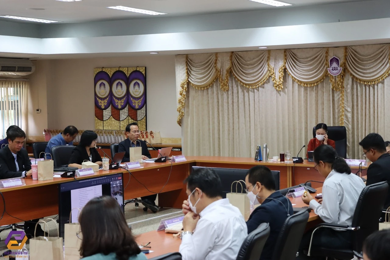 University of Phayao Executives Participate in the 8th Meeting (1/2566) of the Risk Management, Internal Control, and Transparency Committee to Review the Performance of Integrity and Transparency at the University of Phayao (ITA) and Internal Units for Fiscal Year 2023