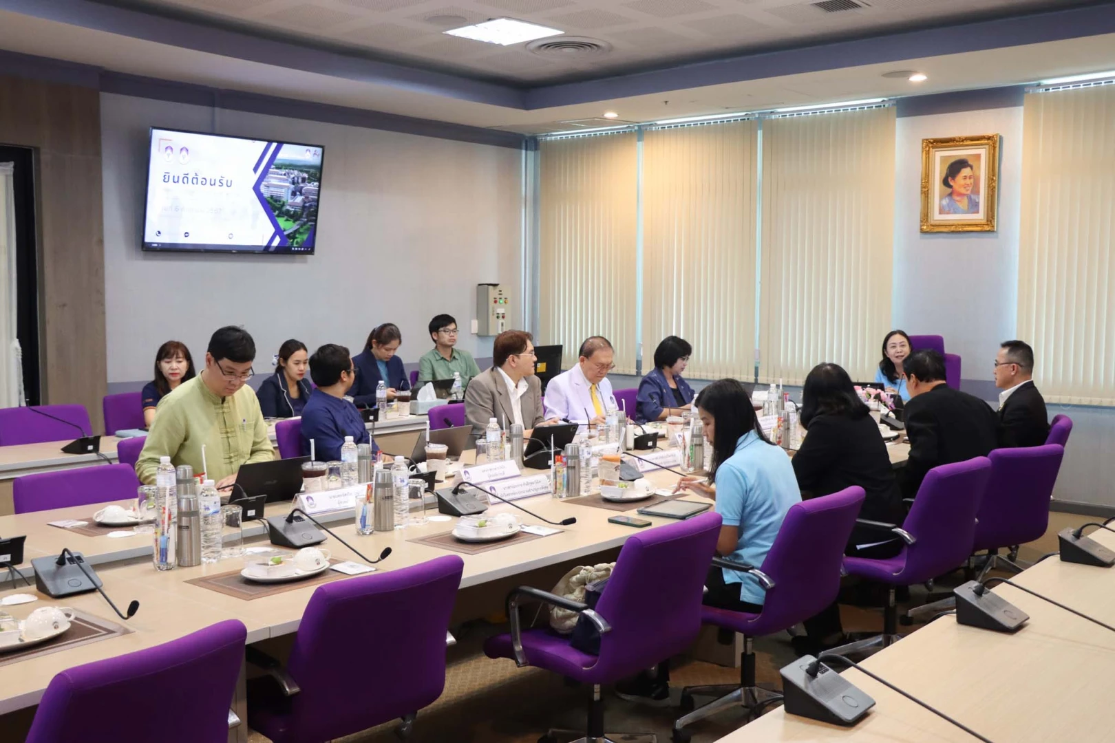 University of Phayao Council Members Visit University Hospital to Review Operations and Budget Expenditures