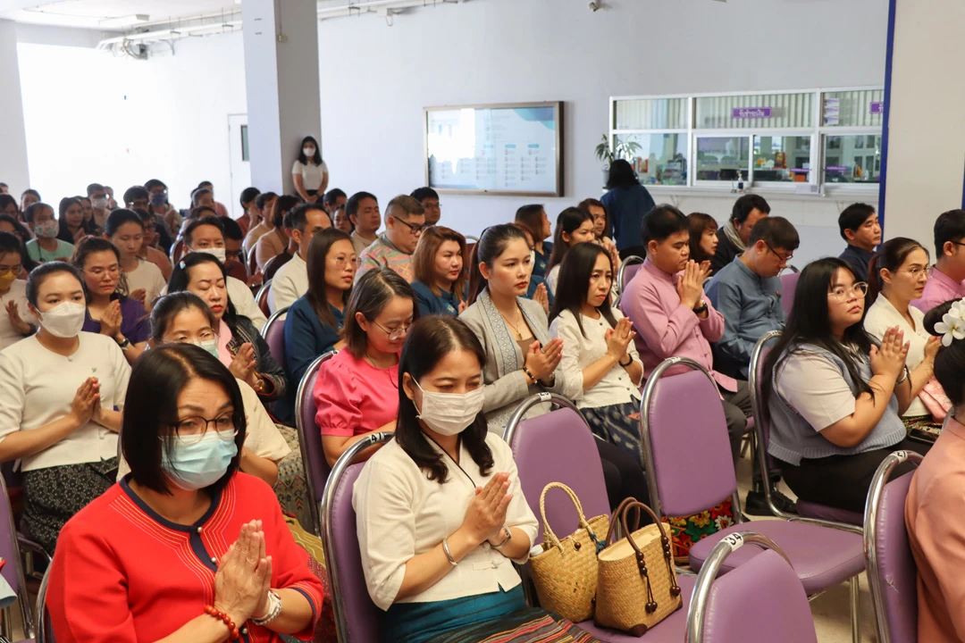 The Planning Division Participates in the New Year's Blessing Ceremony "Huem Boon, Khun Pee Mai, Hoi Duang Jai Jao UP" for the Year 2024