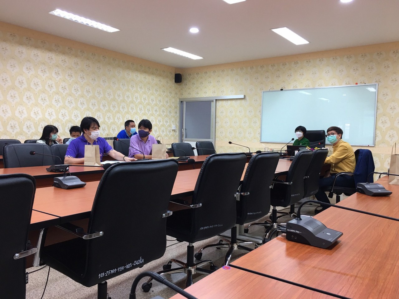 University of Phayao Organize a meeting to supervise and follow up on the performance Assessment of integrity and transparency in the operation of government agencies (ITA) at the University of Phayao level Fiscal Year 2022, along with suggestions for imp