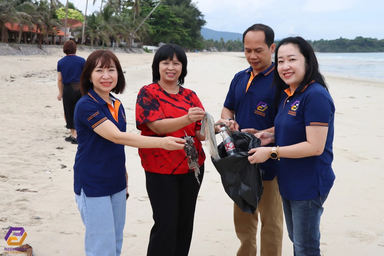 The Planning Division of the University of Phayao Organized a Knowledge Development Project for Excellence and Corporate Social Responsibility (CSR) Activities for Volunteer Coastal Waste Management and Landscape Development