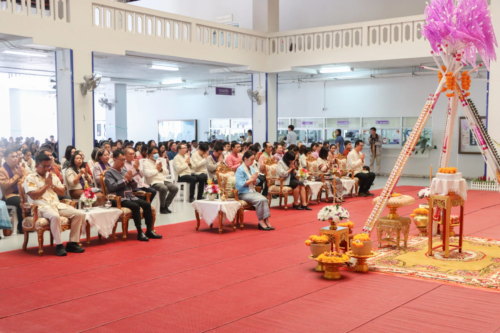 The Planning Division of the University of Phayao Participates in the New Year Merit-Making Ceremony for 2025