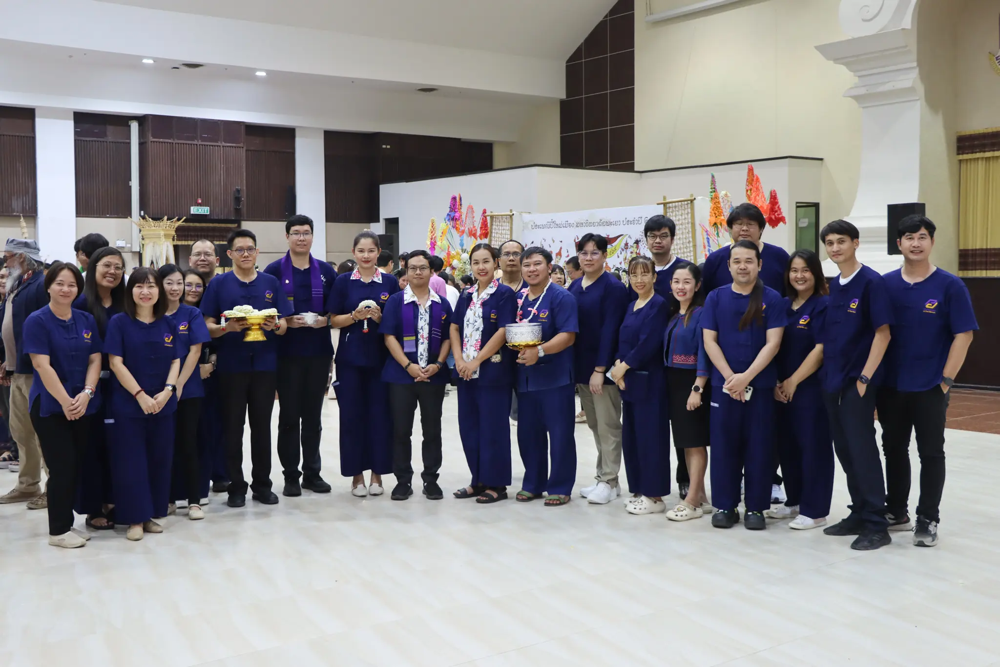 กองแผนงาน เข้าร่วมโครงการประเพณีปี๋ใหม่เมือง มหาวิทยาลัยพะเยา ประจำปี 2569