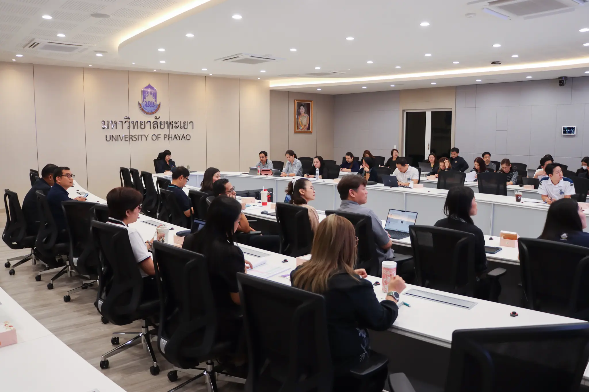 มหาวิทยาลัยพะเยา จัดประชุมคณะทำงานด้านคุณธรรมและความโปร่งใสฯ ครั้งที่ 3 (1/2569)  เพื่อชี้แจงและแลกเปลี่ยนเรียนรู้กระบวนการประเมิน ITA และ UP ITA ประจำปีงบประมาณ พ.ศ. 2569