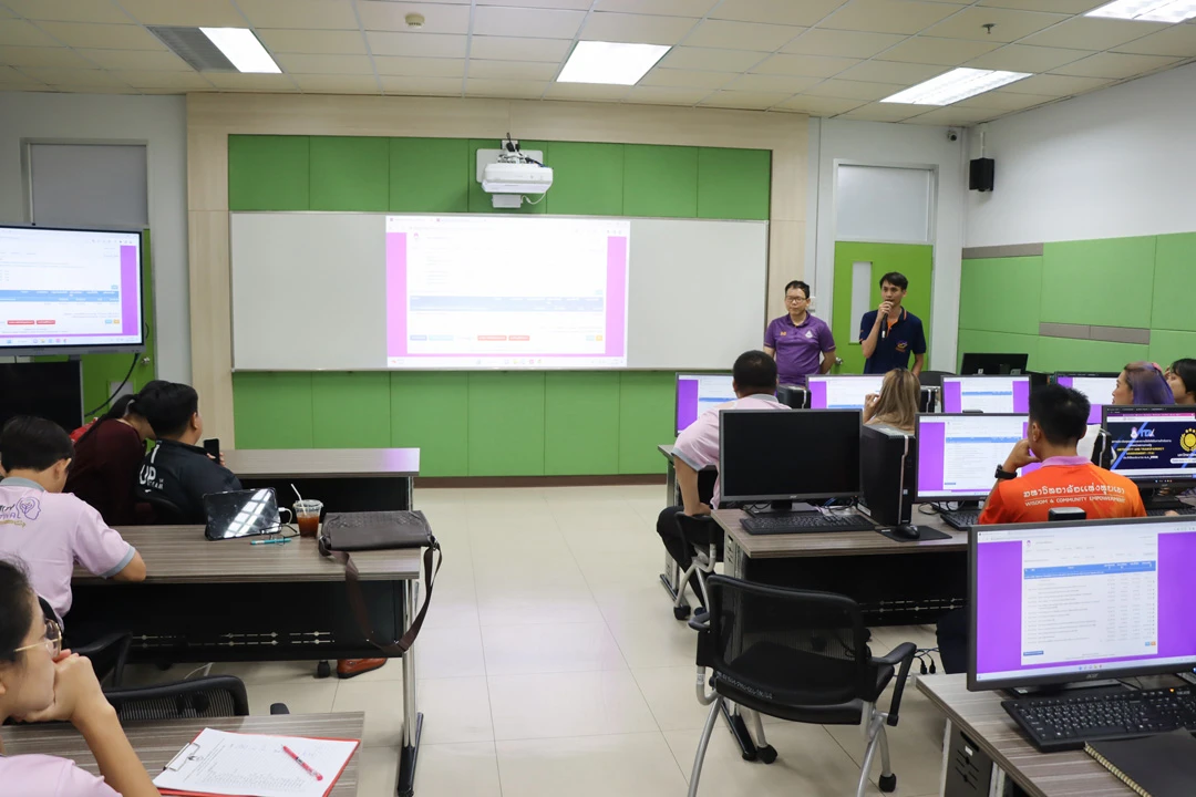 กองแผนงานได้รับเกียรติเป็นวิทยากรให้ความรู้ระบบบริหารจัดการแผนและงบประมาณ (e-Budget) แก่บุคลากรกองกิจการนิสิต