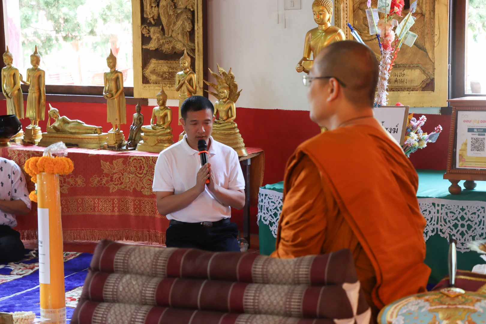 กองแผนงาน จัดโครงการเสริมสร้างความเข้มแข็งด้านคุณธรรมและธรรมาภิบาลในหน่วยงาน และร่วมสืบสานประเพณีถวายเทียนพรรษา ประจำปีงบประมาณ พ.ศ. 2567