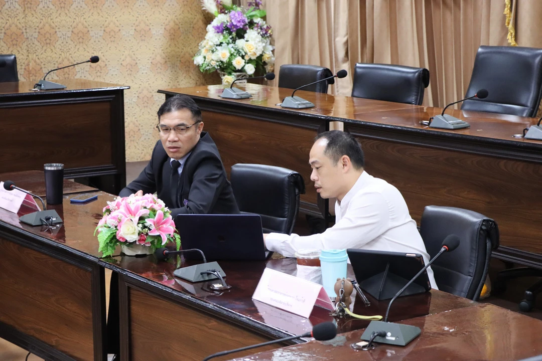 กองแผนงานได้รับเกียรติเป็นวิทยากรให้ความรู้ระบบบริหารจัดการแผนและงบประมาณ (e-Budget) แก่ผู้บริหารและบุคลากรคณะนิศาสตร์