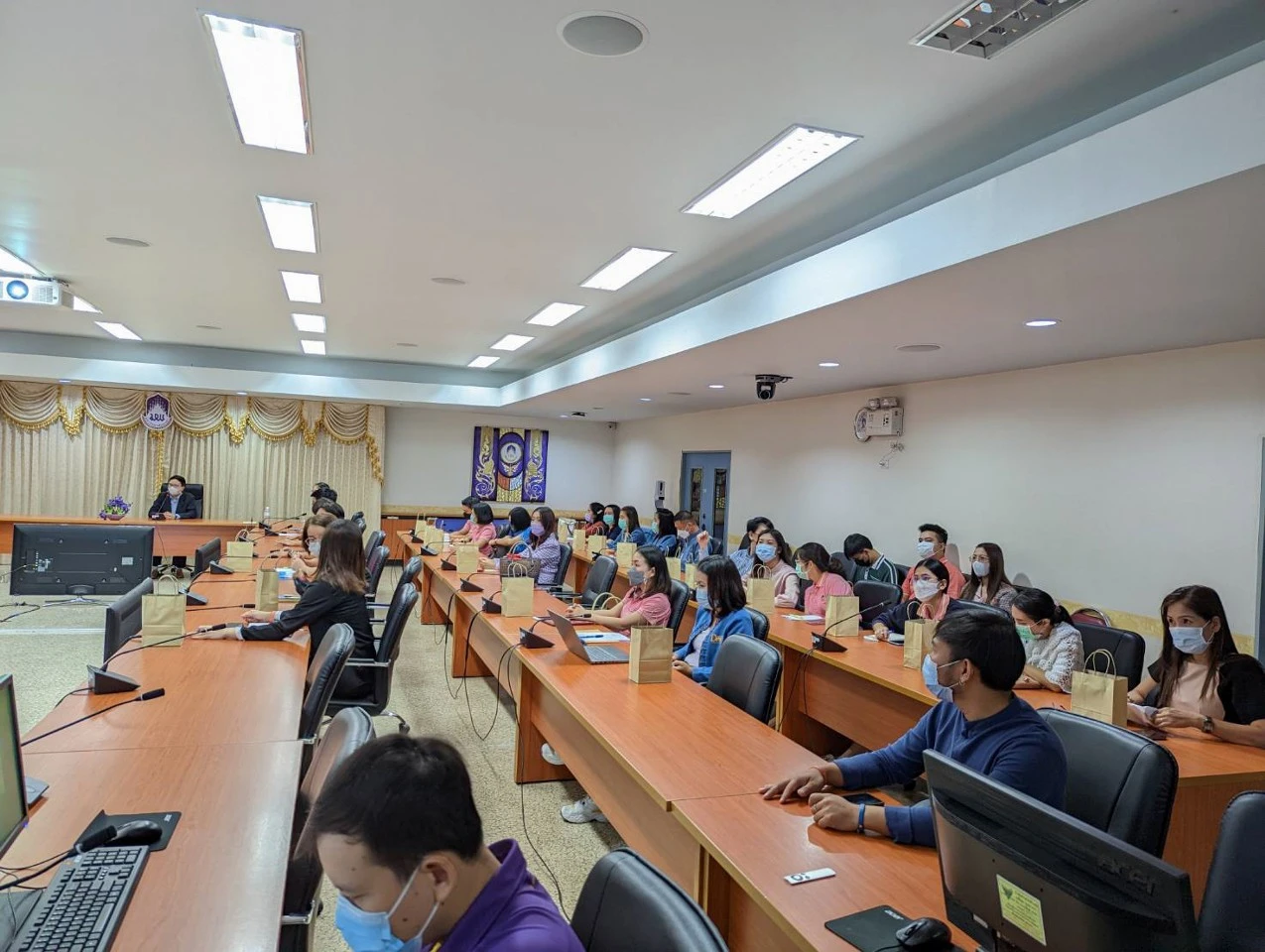 กองแผนงานจัดโครงการแลกเปลี่ยนเรียนรู้ด้านระบบบริหารจัดการแผนและงบประมาณ (KM ระบบ e-Budget) ครั้งที่ 1/2565