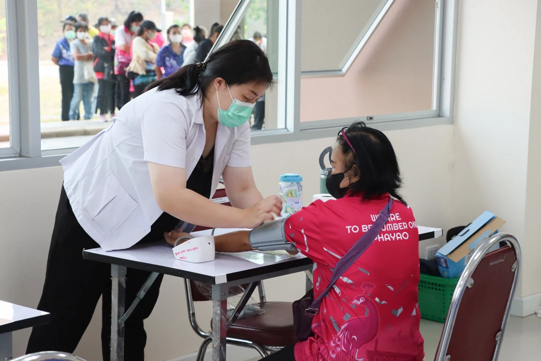 กิจกรรม kick-off โครงการภายใต้แผนการดำเนินงานเตรียมความพร้อม เพื่อรองรับสังคมผู้สูงอายุ ประจำปีงบประมาณ พ.ศ. 2567 มหาวิทยาลัยพะเยา
