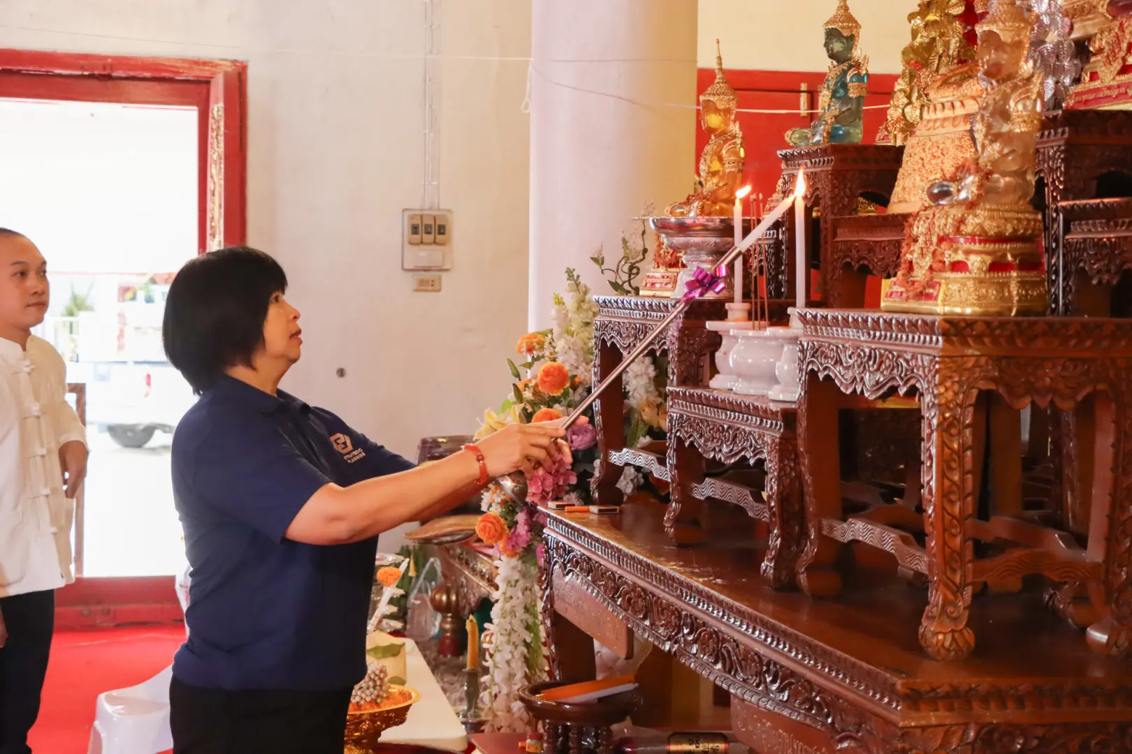 กองแผนงาน ดำเนินโครงการเสริมสร้างความเข้มแข็งด้านคุณธรรมและธรรมาภิบาลในหน่วยงาน และร่วมสืบสานประเพณีถวายเทียนพรรษา