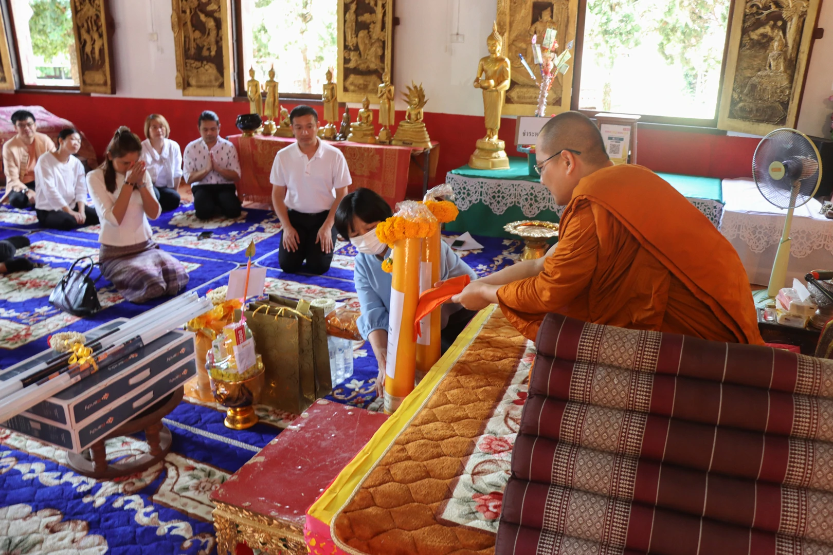 กองแผนงาน จัดโครงการเสริมสร้างความเข้มแข็งด้านคุณธรรมและธรรมาภิบาลในหน่วยงาน และร่วมสืบสานประเพณีถวายเทียนพรรษา ประจำปีงบประมาณ พ.ศ. 2567