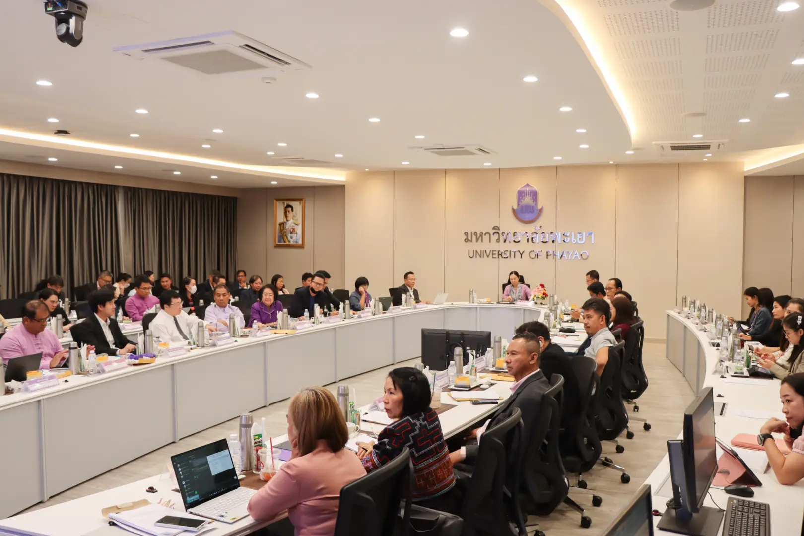 กองแผนงาน จัดประชุมคณะกรรมการดำเนินงานบริหารความเสี่ยงฯ ครั้งที่ 16 (2/2568) พร้อมมอบเกียรติบัตรแก่หน่วยงานที่มีผลการประเมิน UP ITA ปีงบประมาณ พ.ศ. 2568 เป็นไปตามเกณฑ์ฯ