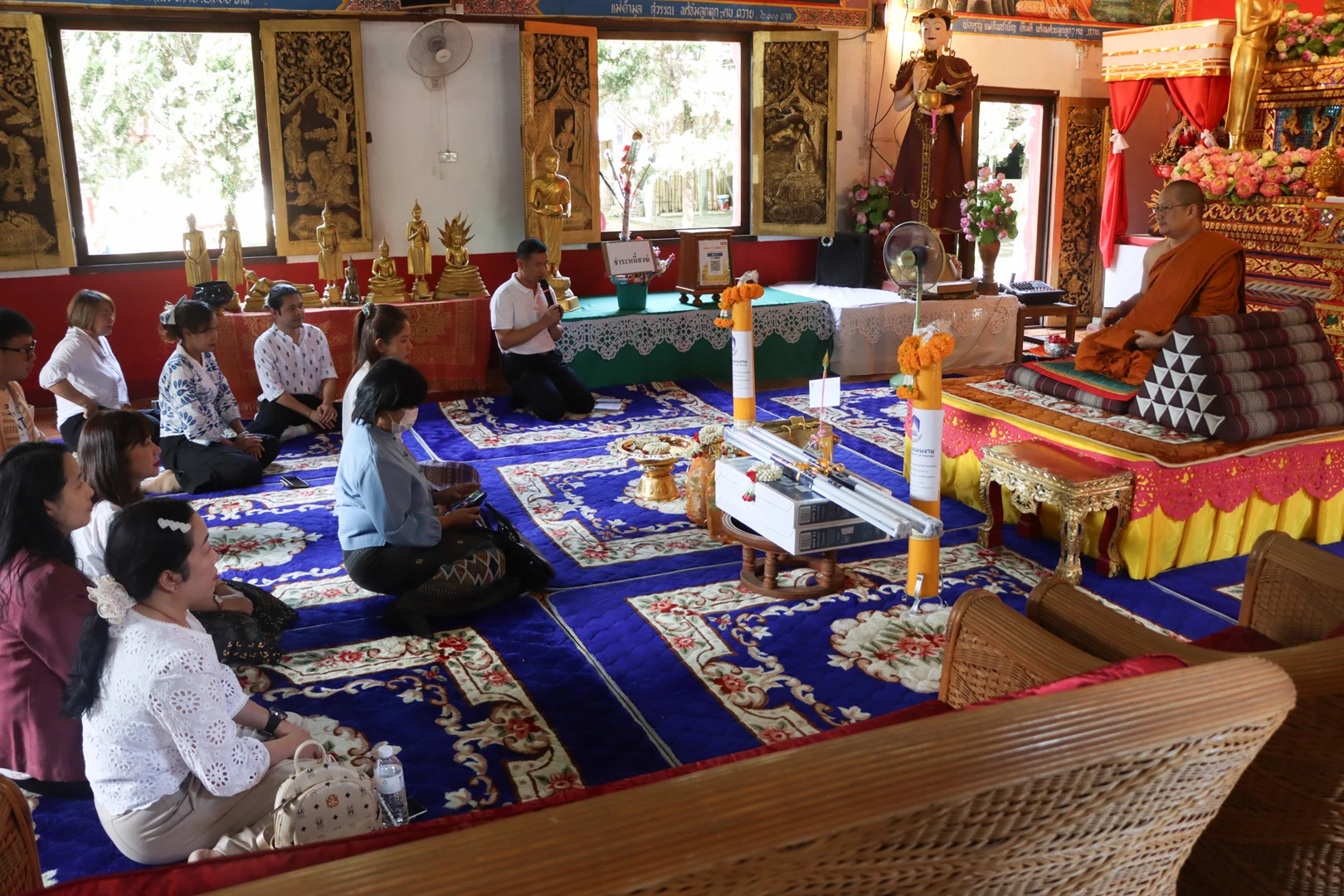 กองแผนงาน จัดโครงการเสริมสร้างความเข้มแข็งด้านคุณธรรมและธรรมาภิบาลในหน่วยงาน และร่วมสืบสานประเพณีถวายเทียนพรรษา ประจำปีงบประมาณ พ.ศ. 2567