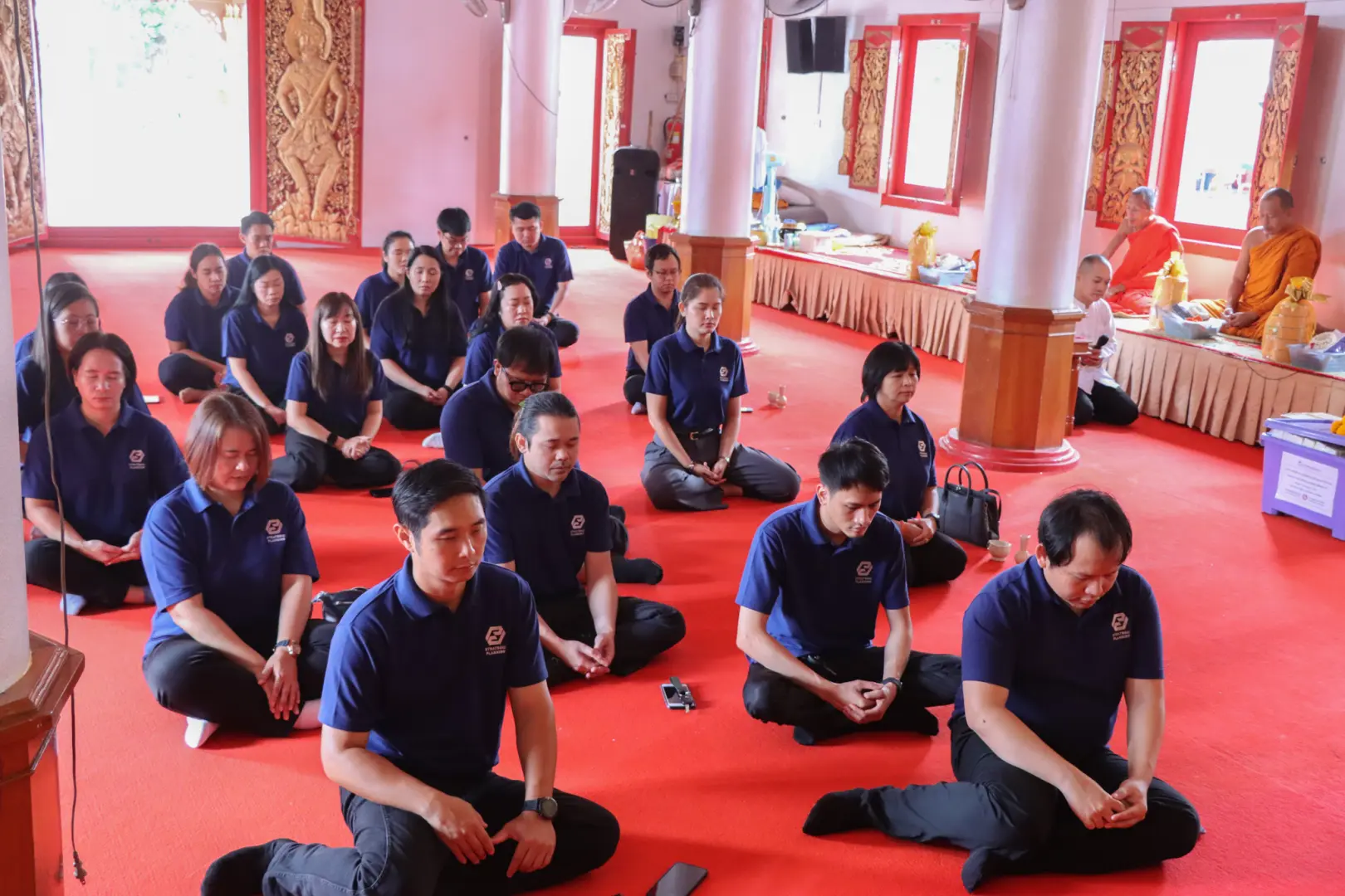 กองแผนงาน ดำเนินโครงการเสริมสร้างความเข้มแข็งด้านคุณธรรมและธรรมาภิบาลในหน่วยงาน และร่วมสืบสานประเพณีถวายเทียนพรรษา