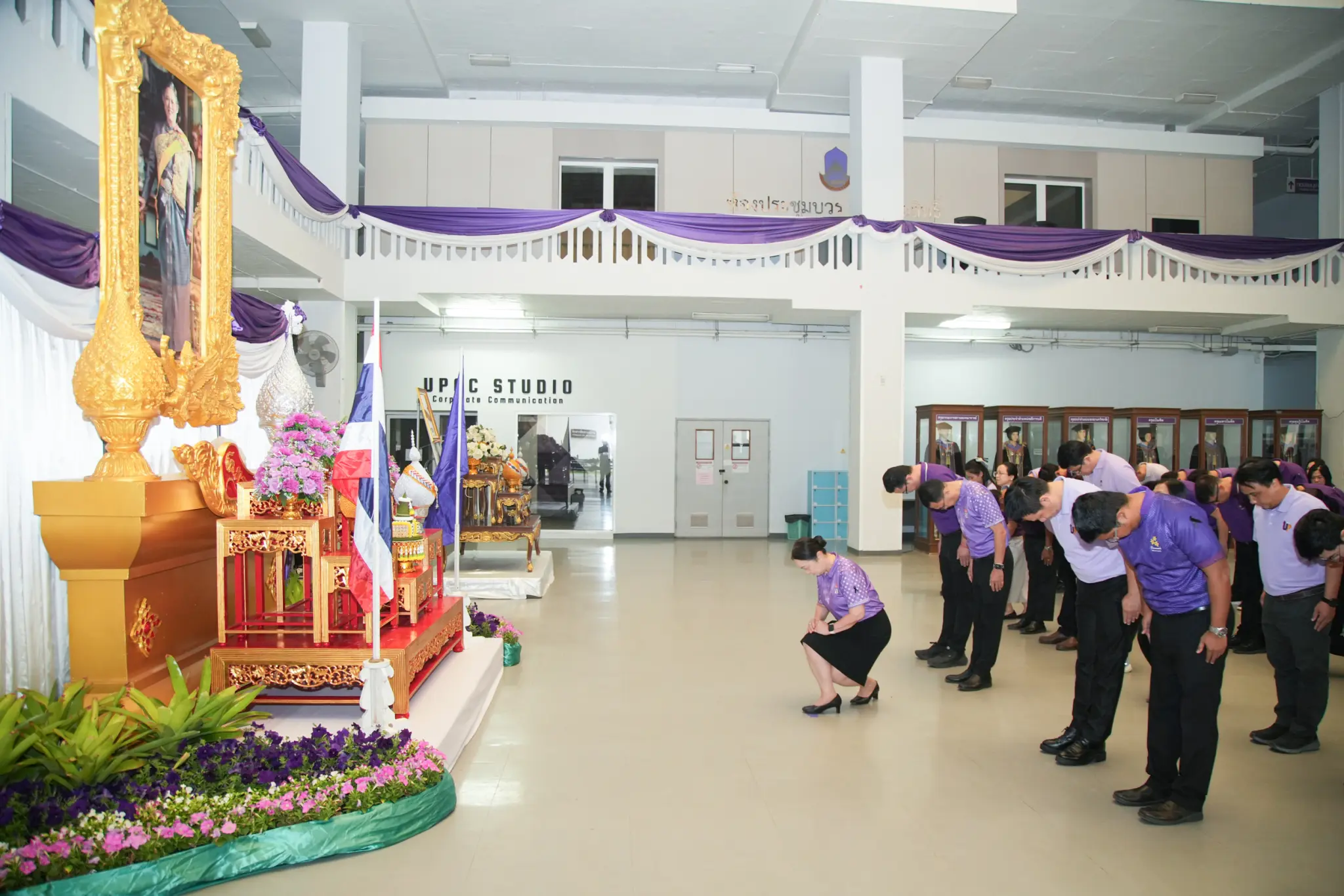 กองแผนงานเข้าร่วมพิธีถวายพระพรชัยมงคล เนื่องในโอกาสวันคล้ายวันพระราชสมภพ สมเด็จพระกนิษฐาธิราชเจ้า กรมสมเด็จพระเทพรัตนราชสุดา ฯ สยามบรมราชกุมารี