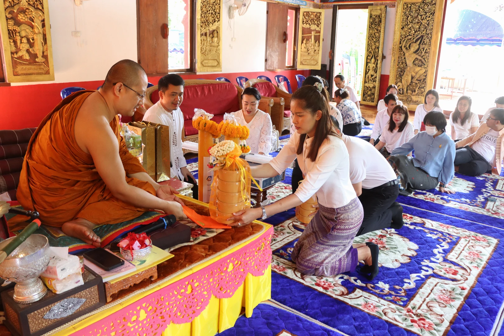 กองแผนงาน จัดโครงการเสริมสร้างความเข้มแข็งด้านคุณธรรมและธรรมาภิบาลในหน่วยงาน และร่วมสืบสานประเพณีถวายเทียนพรรษา ประจำปีงบประมาณ พ.ศ. 2567