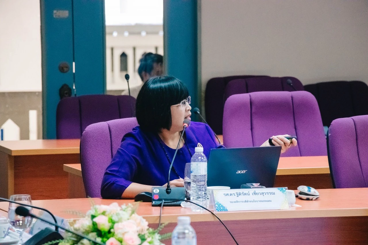 กองแผนงาน มหาวิทยาลัยพะเยา ต้อนรับอธิการบดี ผู้บริหารและคณะศึกษาดูงาน มหาวิทยาลัยแม่ฟ้าหลวง
