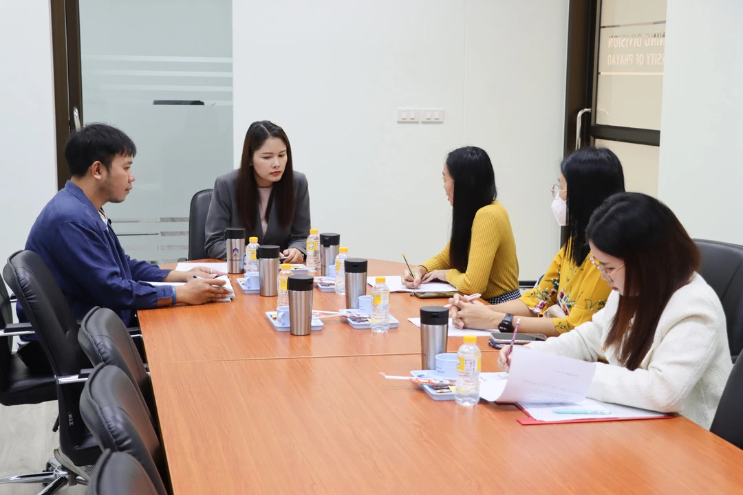กองแผนงานให้การต้อนรับบุคลากรจากหน่วยตรวจสอบภายใน เพื่อดำเนินงานตรวจสอบการดำเนินงานของกองแผนงาน