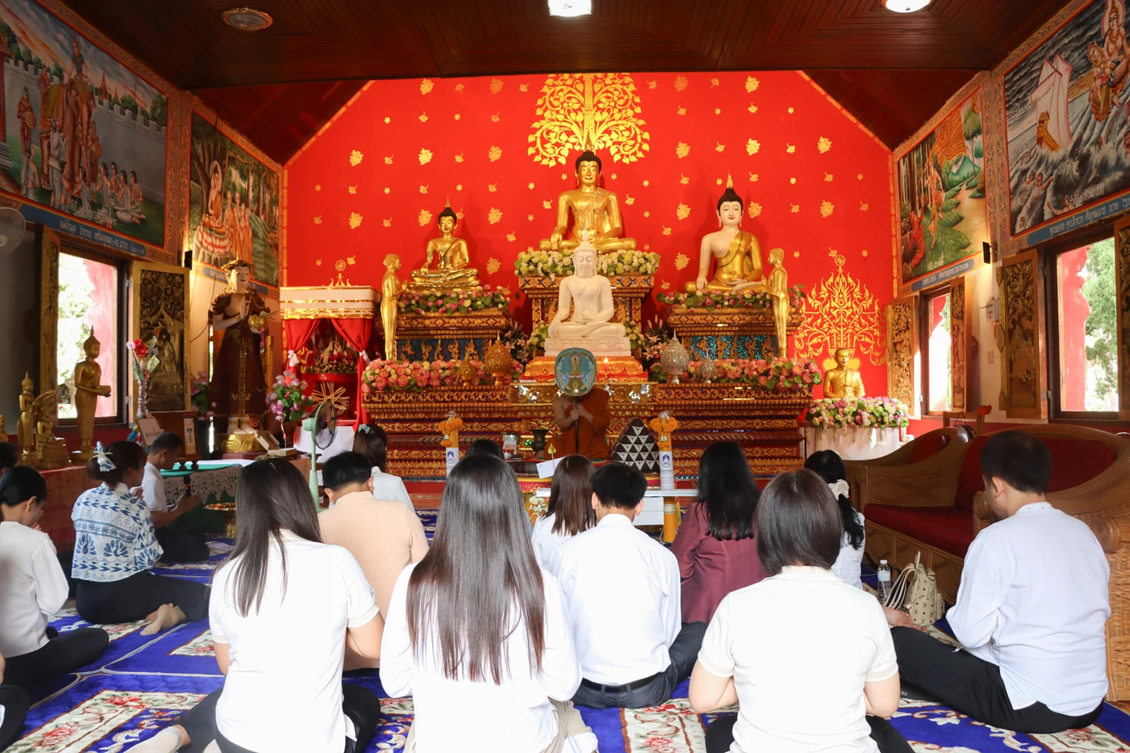 กองแผนงาน จัดโครงการเสริมสร้างความเข้มแข็งด้านคุณธรรมและธรรมาภิบาลในหน่วยงาน และร่วมสืบสานประเพณีถวายเทียนพรรษา ประจำปีงบประมาณ พ.ศ. 2567