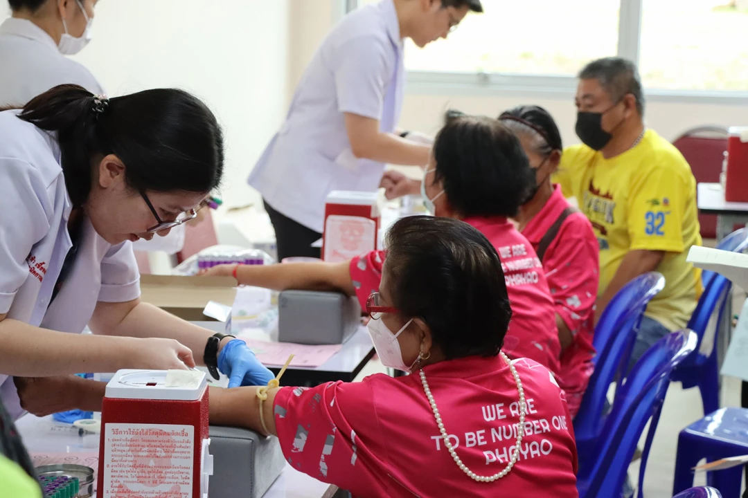 กิจกรรม kick-off โครงการภายใต้แผนการดำเนินงานเตรียมความพร้อม เพื่อรองรับสังคมผู้สูงอายุ ประจำปีงบประมาณ พ.ศ. 2567 มหาวิทยาลัยพะเยา