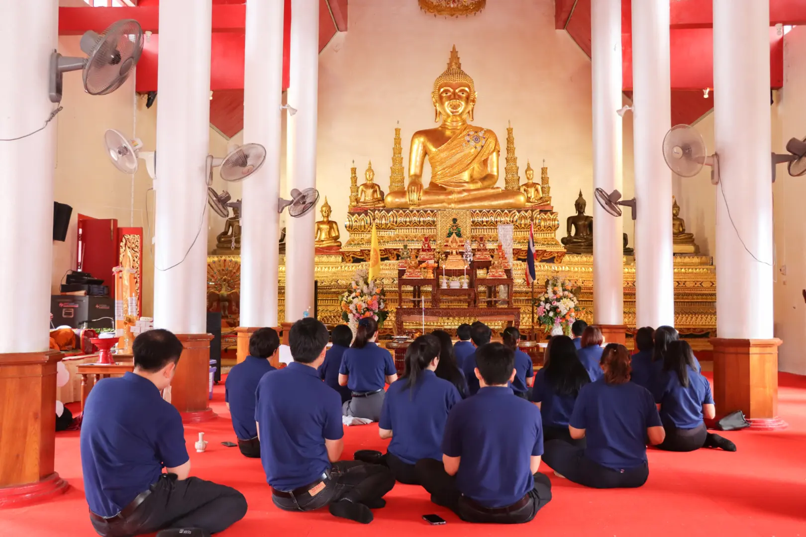 กองแผนงาน ดำเนินโครงการเสริมสร้างความเข้มแข็งด้านคุณธรรมและธรรมาภิบาลในหน่วยงาน และร่วมสืบสานประเพณีถวายเทียนพรรษา