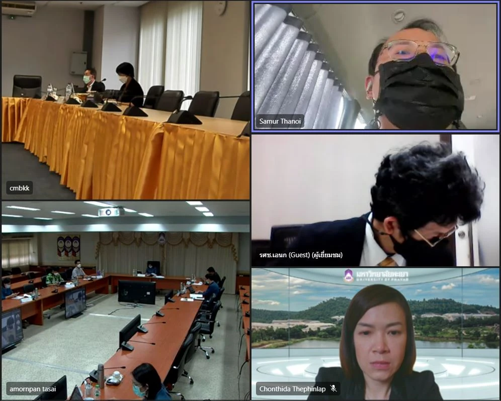 กองแผนงาน จัดประชุมคณะกรรมการบริหารความเสี่ยงฯ ครั้งที่ 6 (1/2565) เพื่อรายงานผลการดำเนินงานด้านการบริหารความเสี่ยงและการควบคุมภายใน รอบ 6 เดือน ประจำปีงบประมาณ พ.ศ. 2565