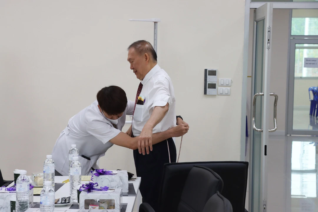 กิจกรรม kick-off โครงการภายใต้แผนการดำเนินงานเตรียมความพร้อม เพื่อรองรับสังคมผู้สูงอายุ ประจำปีงบประมาณ พ.ศ. 2567 มหาวิทยาลัยพะเยา