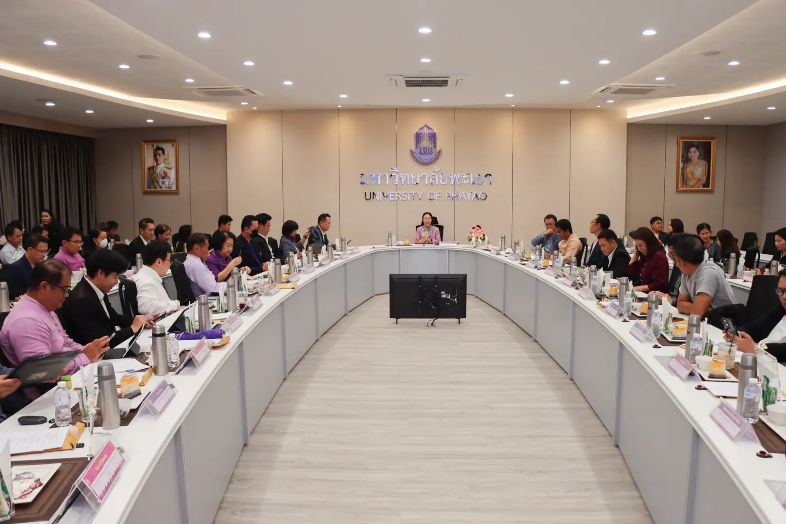 กองแผนงาน จัดประชุมคณะกรรมการดำเนินงานบริหารความเสี่ยงฯ ครั้งที่ 16 (2/2568) พร้อมมอบเกียรติบัตรแก่หน่วยงานที่มีผลการประเมิน UP ITA ปีงบประมาณ พ.ศ. 2568 เป็นไปตามเกณฑ์ฯ