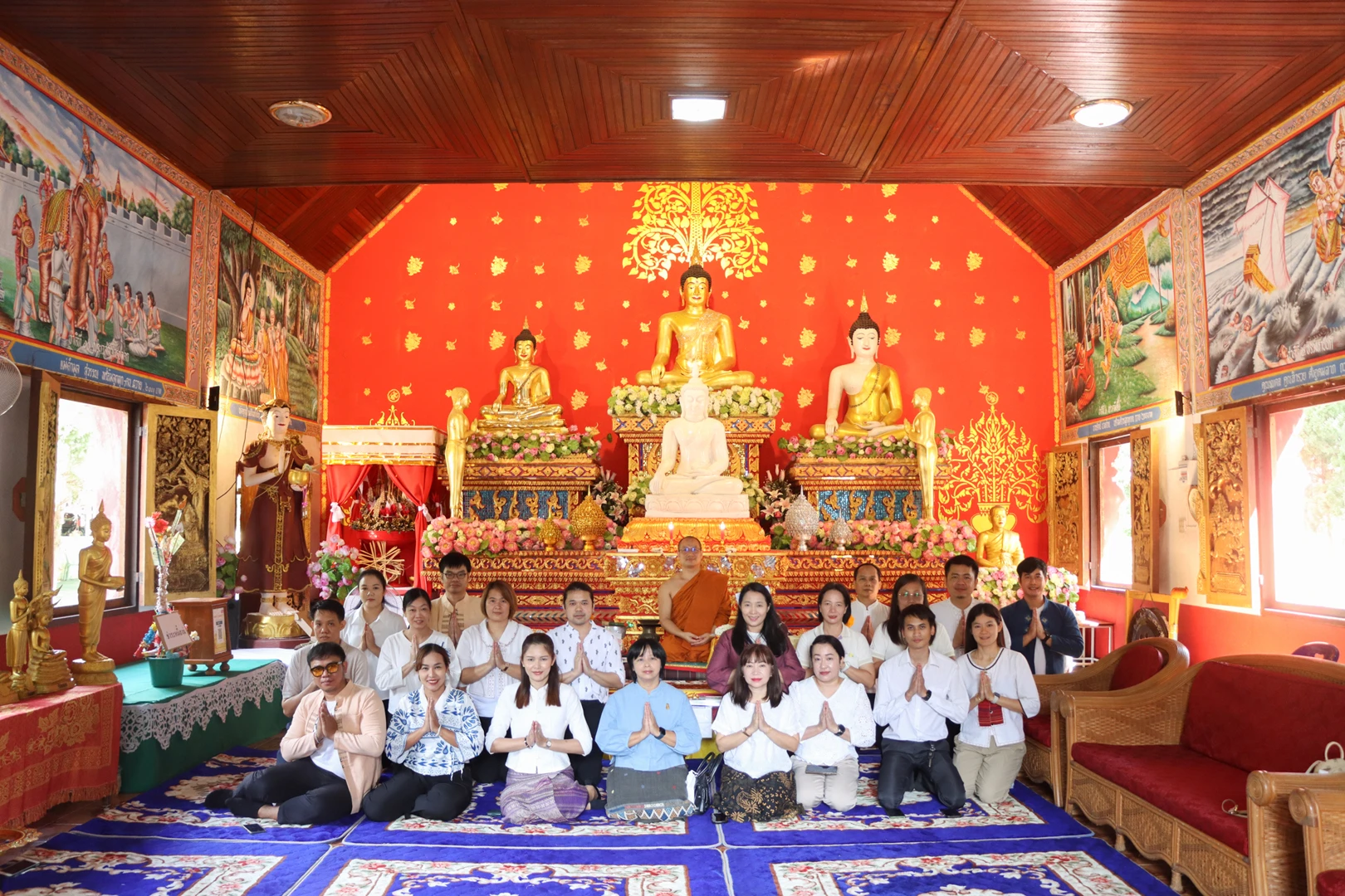 กองแผนงาน จัดโครงการเสริมสร้างความเข้มแข็งด้านคุณธรรมและธรรมาภิบาลในหน่วยงาน และร่วมสืบสานประเพณีถวายเทียนพรรษา ประจำปีงบประมาณ พ.ศ. 2567