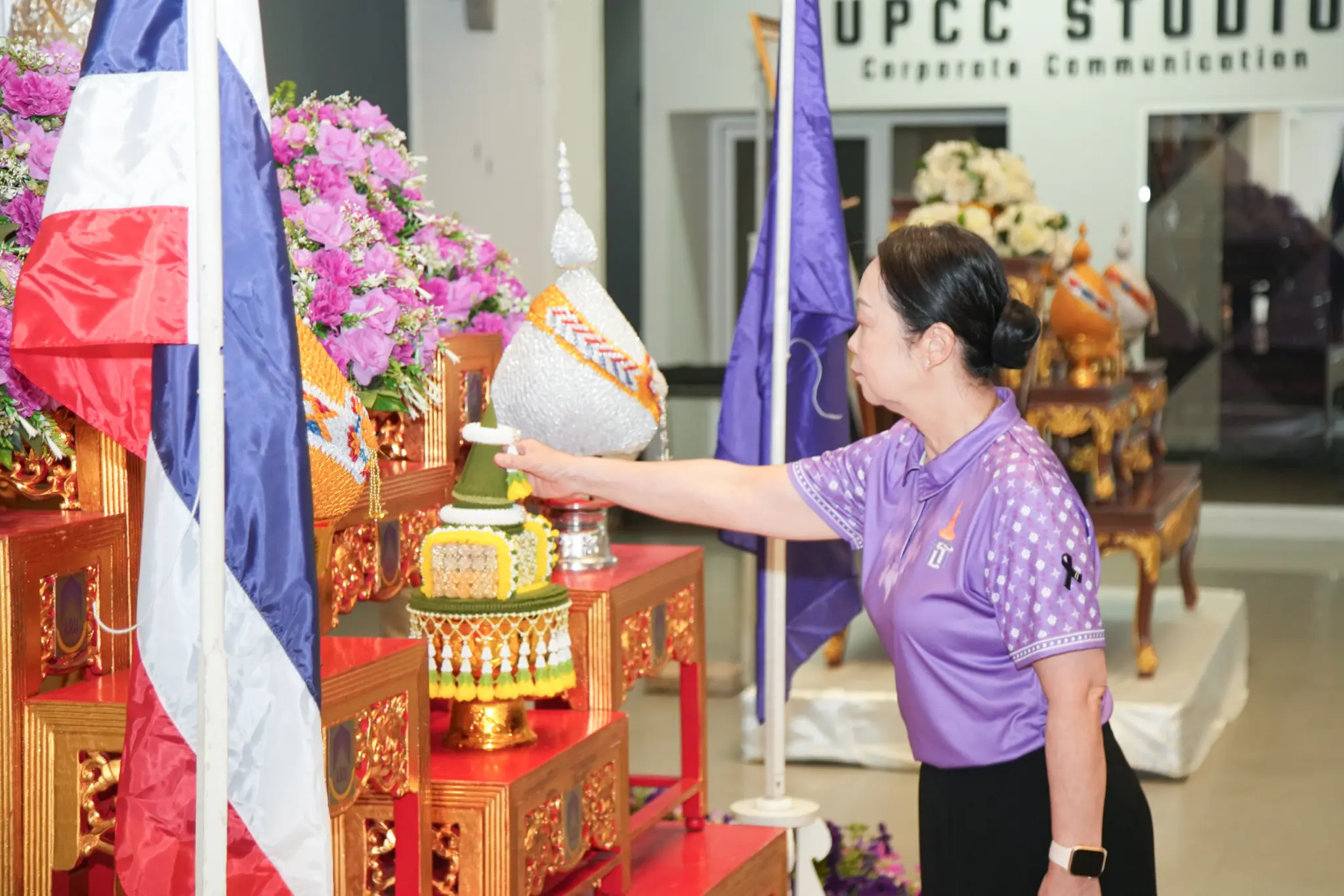 กองแผนงานเข้าร่วมพิธีถวายพระพรชัยมงคล เนื่องในโอกาสวันคล้ายวันพระราชสมภพ สมเด็จพระกนิษฐาธิราชเจ้า กรมสมเด็จพระเทพรัตนราชสุดา ฯ สยามบรมราชกุมารี